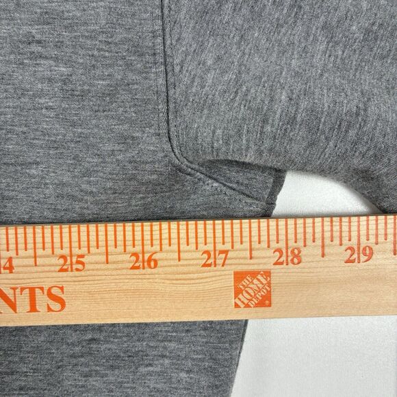 Spanx AirEssentials Long Crewneck Pullover Gray XL Sweatshirt Athleisure Cozy - Picture 10 of 11